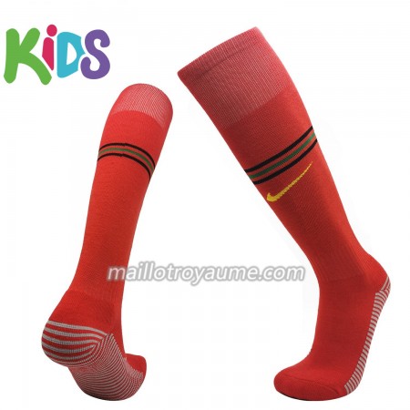 Portugal Enfant Domicile Chaussettes Euro 2020 Portugal Enfant Domicile Chaussettes Euro 2020